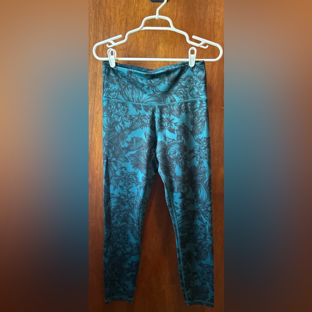 Balance Collection Green Yoga Pants Leggings Size L